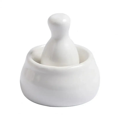 The Everyday Mortar & Pestle - angled view showing the bowl's texture